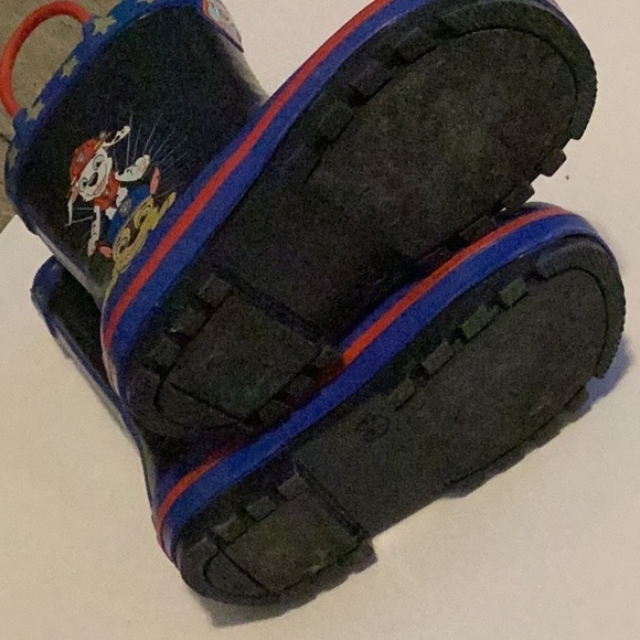 Paw Patrol Blue Waterproof Boot Size 5/6 - Picture 4 of 4